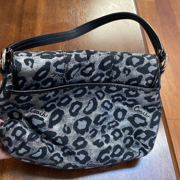 Coach leopard print bag - Picture 3 of 4
